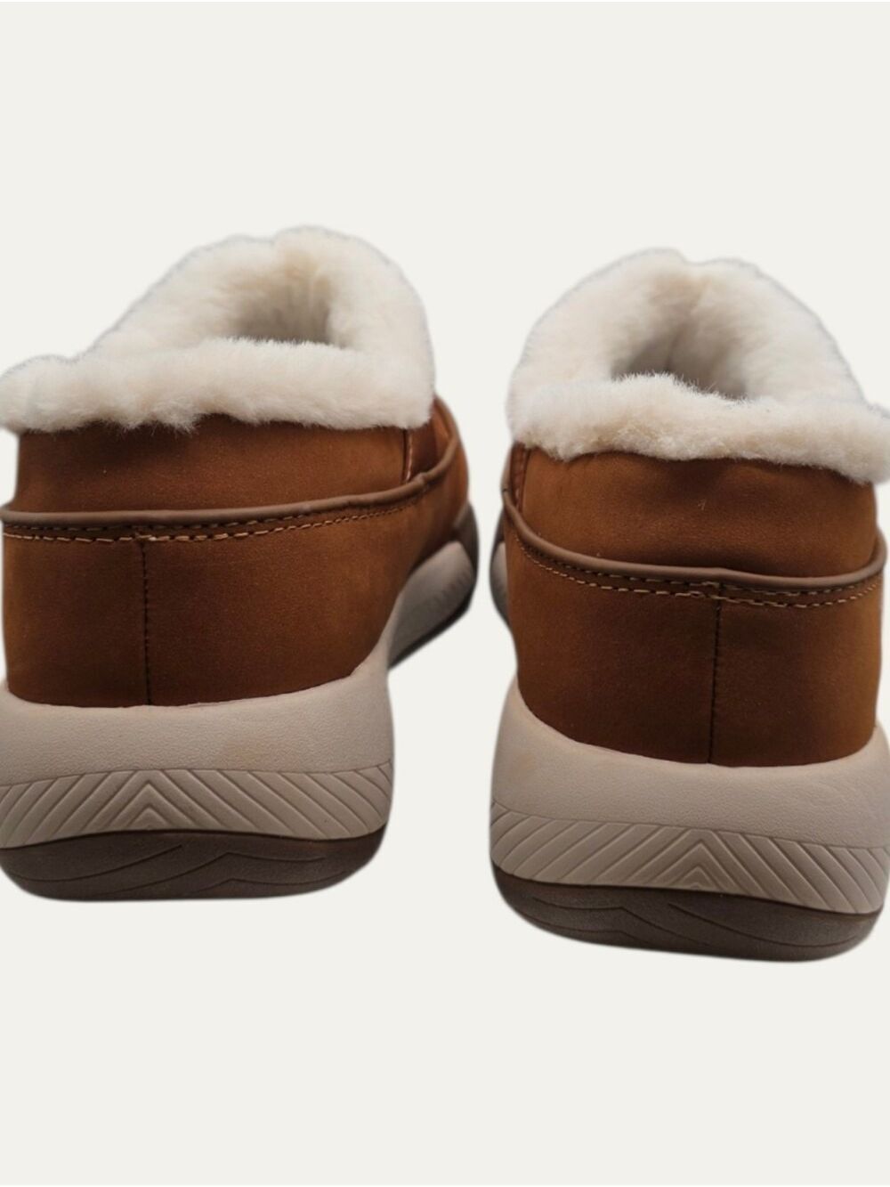 Spyder Waterproof Faux Fur Slip On Shoes Roasted Pecan Size 9M NWOB - Picture 5 of 7